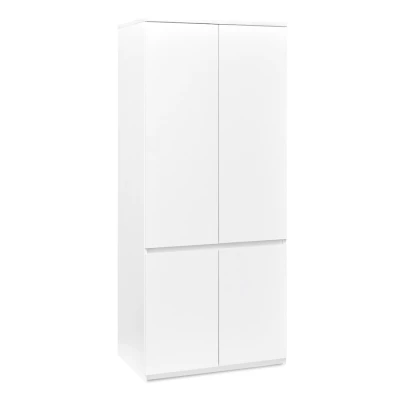 Kleiderschrank 80 cm ARLEN - weiß