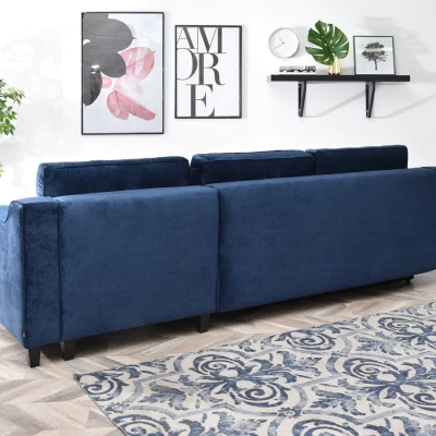 Sofagarnitur IDANIA – Dunkelblau