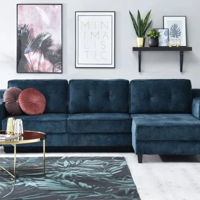 Sofagarnitur IDANIA - blau