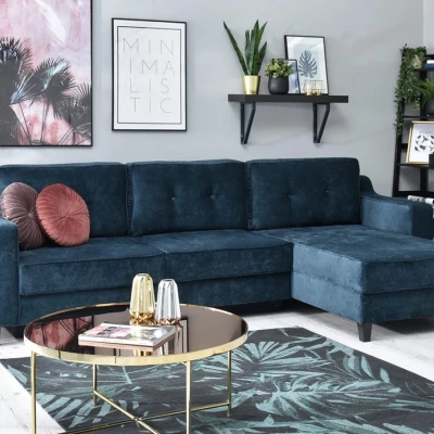 Sofagarnitur IDANIA - blau