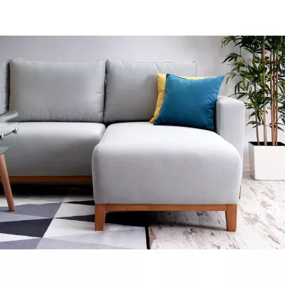 Ecksofa DALENA - grau/eiche