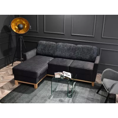 NOHEMA Schlafsofa – Graphit/Eiche