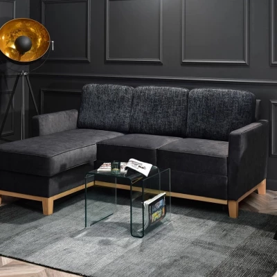 NOHEMA Schlafsofa – Graphit/Eiche