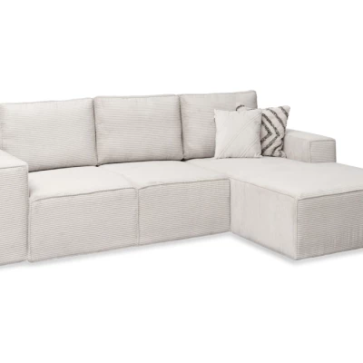 ODELIN Sofagarnitur mit Stauraum – Creme/Schwarz