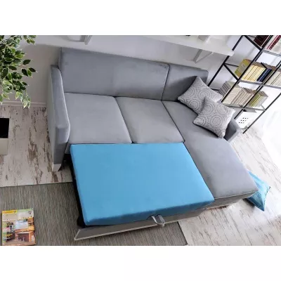 NOHEMA Schlafsofa - grau/weiß