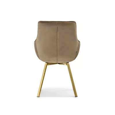 LOVISA Esszimmerstuhl - beige 2 / gold