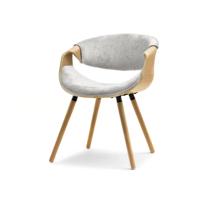 Designer-Esszimmerstuhl SAROLTA - Eiche / Esche