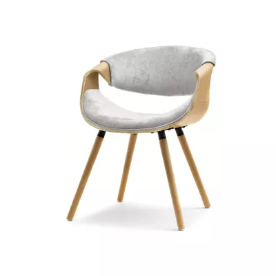Designer-Esszimmerstuhl SAROLTA - Eiche / Esche