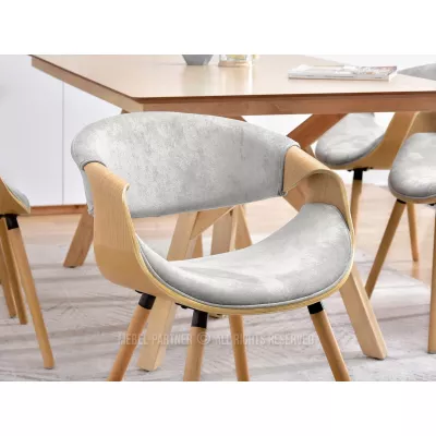 Designer-Esszimmerstuhl SAROLTA - Eiche / Esche