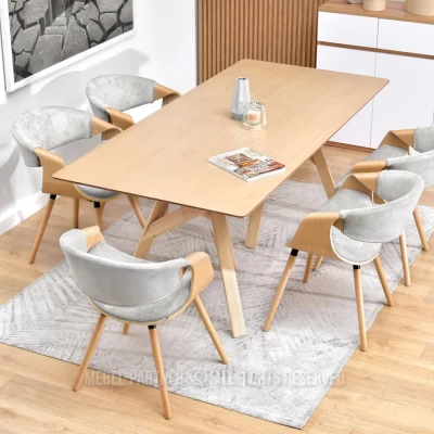 Designer-Esszimmerstuhl SAROLTA - Eiche / Esche