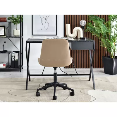 Drehstuhl EDINA - beige / schwarz