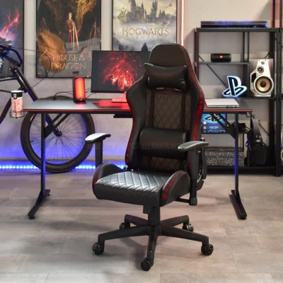 ATALIA Gaming Stuhl - schwarz