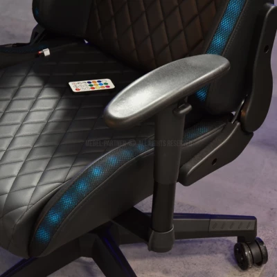 ATALIA Gaming Stuhl - schwarz