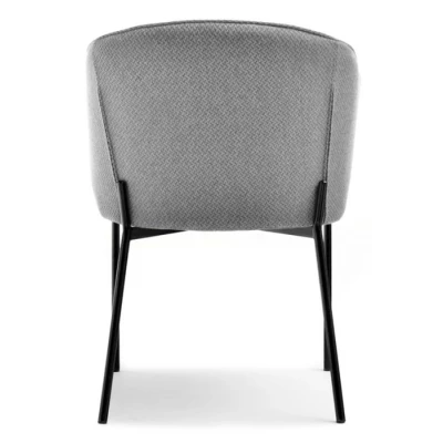 IMANI Polsterstuhl für Esszimmer - grau/schwarz