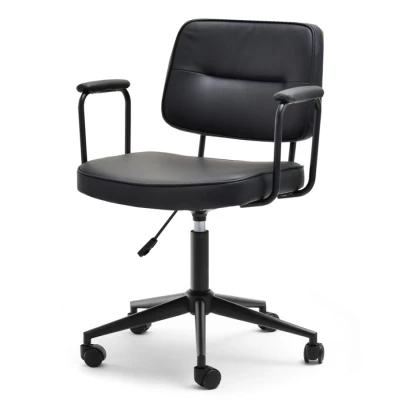 Bürostuhl ARLENIS - Walnuss / Schwarz