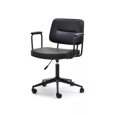 Bürostuhl ARLENIS - Walnuss / Schwarz