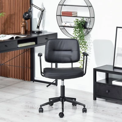 Bürostuhl ARLENIS - Walnuss / Schwarz