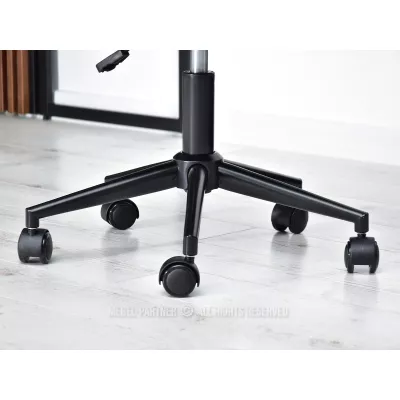 Bürostuhl ARLENIS - Walnuss / Schwarz