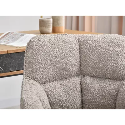 GOHAR Polsterdrehstuhl – Beige 2 / Gold
