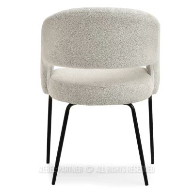SUJATA Polsterstuhl für Esszimmer - beige/schwarz