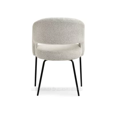 SUJATA Polsterstuhl für Esszimmer - beige/schwarz