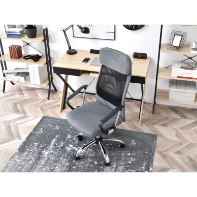 IVIA Bürostuhl - grau / chrom