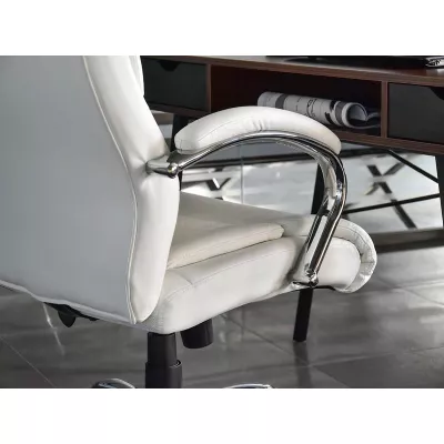 Bürostuhl LUCIANA - weiß / chrom