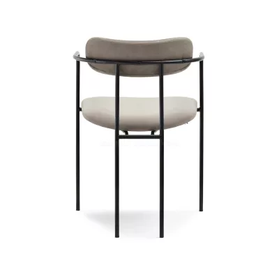 Esszimmerstuhl MAJIDA - beige / schwarz