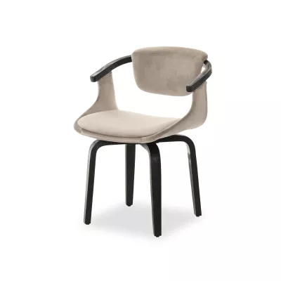 Esszimmerstuhl ADALIZ - beige / schwarz