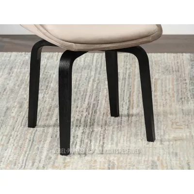 Esszimmerstuhl ADALIZ - beige / schwarz