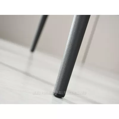 Barhocker LORNA - grau / schwarz