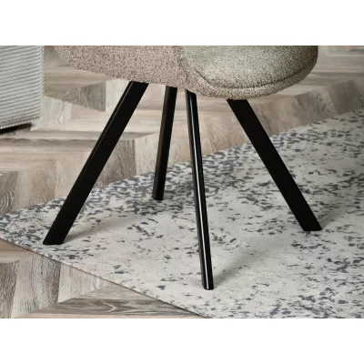 Esszimmerstuhl MANAL – beige/schwarz