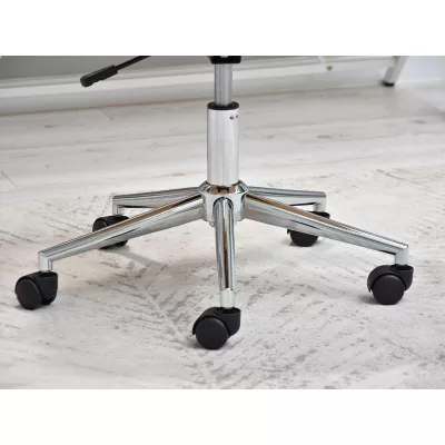 ENIGER Designer Drehstuhl - Eiche / Esche / Chrom