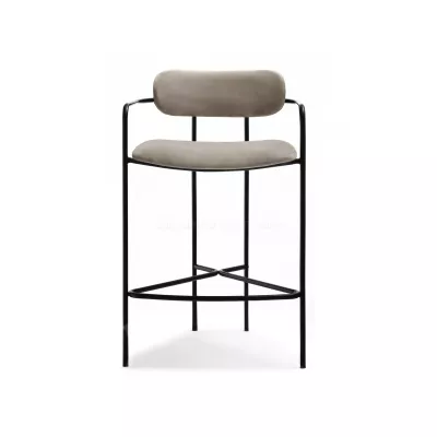 Barhocker SVEA - beige / schwarz