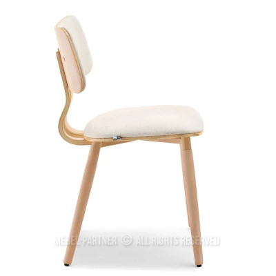 Esszimmerstuhl AMANDE - creme / Eiche
