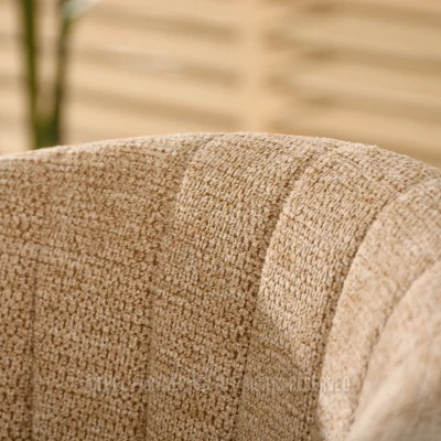 Drehbarer Barhocker MANUELA - beige / eiche