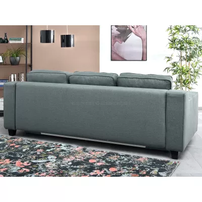 Sofa mit Stauraum IDANIA - grau/schwarz