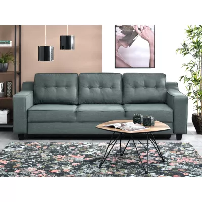Sofa mit Stauraum IDANIA - grau/schwarz