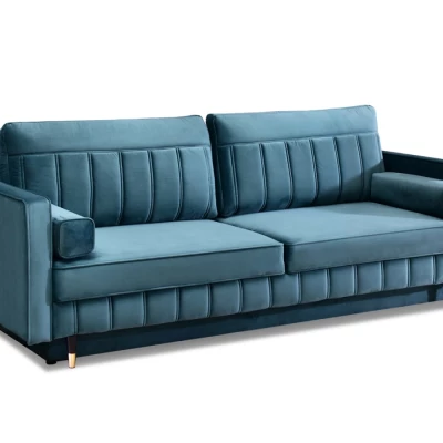 Schlafsofa KARELY - blau