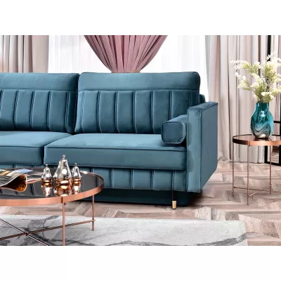 Schlafsofa KARELY - blau
