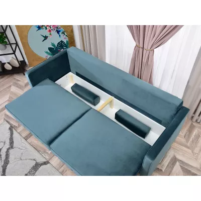 Schlafsofa KARELY - blau