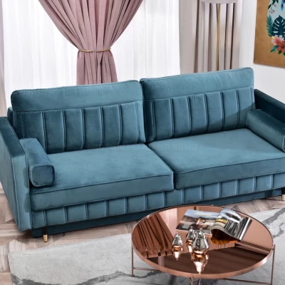 Schlafsofa KARELY - blau