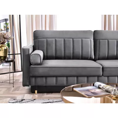 Schlafsofa KARELY - grau
