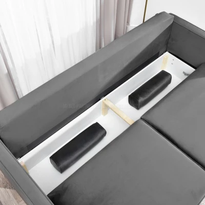 Schlafsofa KARELY - grau