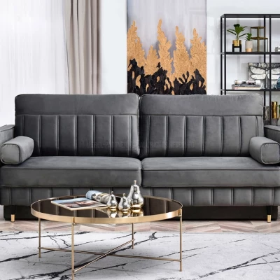 Schlafsofa KARELY - grau