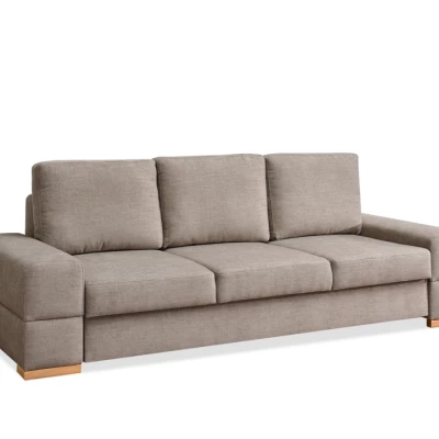 Sofa mit Stauraum AKILI - sand / Buche