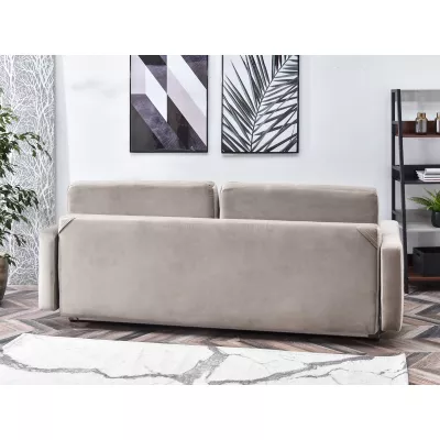 Schlafsofa IRSA – beige/schwarz