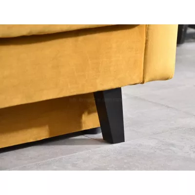 Schlafsofa IRSA – Honig/Schwarz
