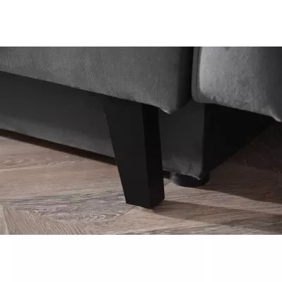 IRSA Schlafsofa – grau/schwarz