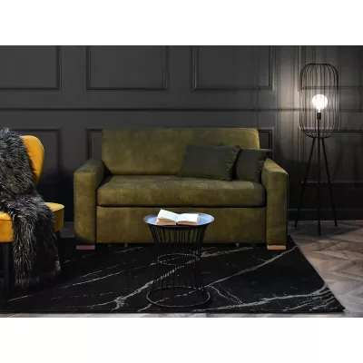 Sofa mit Stauraum CLARISA - grün / Buche